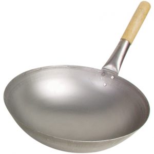 Wok with Wooden Handle (30 cm)