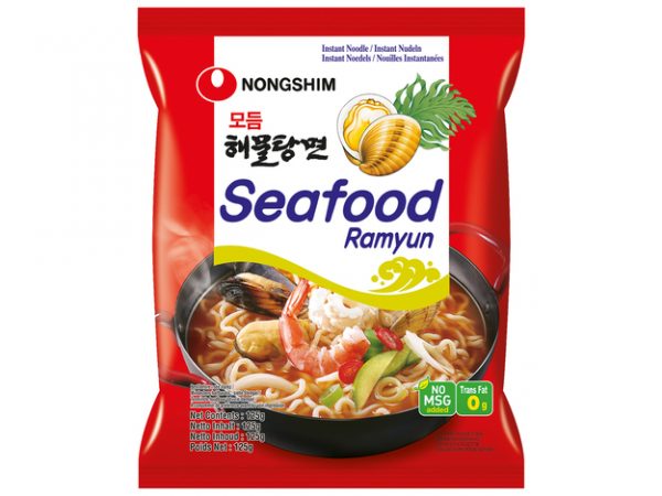 Instant Noodles Seafood Ramen