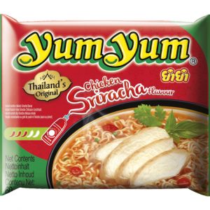 Instant Noodles Chicken Sriracha