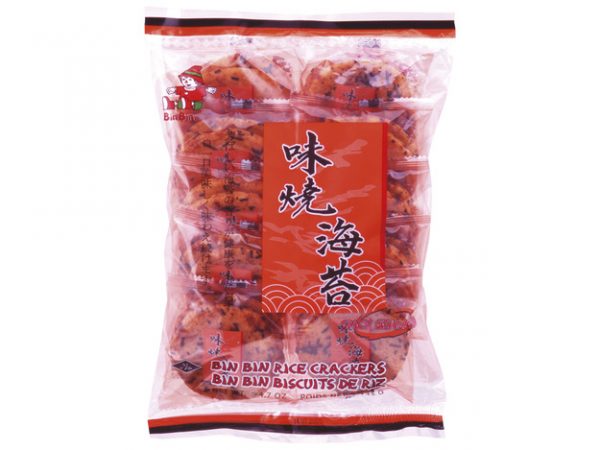 Spicy Seaweed Rice Crackers