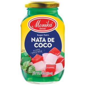 Nata de Coco Green in Heavy Sirup
