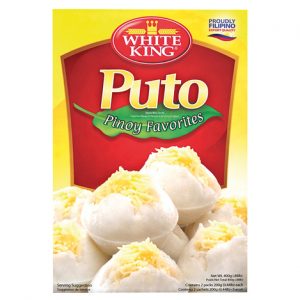 Puto (Steamed White Cake Mix)