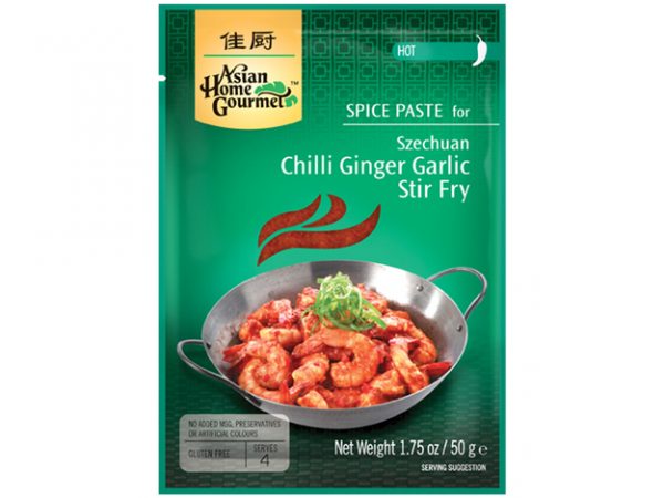Szechuan Chilli-Ginger-Garlic Stir-Fry AHG