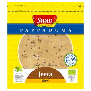 Jeera Cumin Pappadums